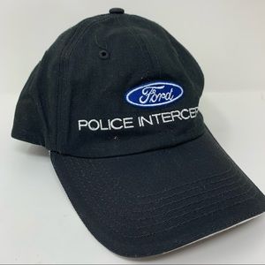 Ford Police Interceptor sandwich bill hat NWOT
